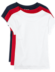 Girls Tee Shirt 3-Pack