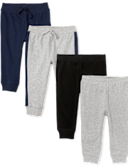 Pack de 4 pantalones deportivos para bebé niño