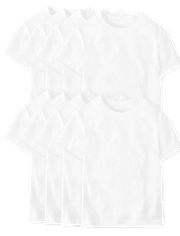 Paquete de 8 camisetas para niño