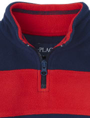 Toddler Boys Colorblock Glacier Fleece Half Zip Pullover