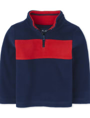 Toddler Boys Colorblock Glacier Fleece Half Zip Pullover