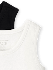 Toddler Girls Ribbed Tank Top 2-Pack