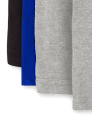 Paquete de 3 tops básicos para bebés y niños pequeños