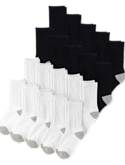 Boys Crew Socks 20-Pack