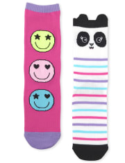 Girls Critter Crew Socks 6-Pack