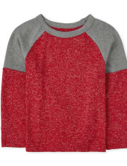 Baby And Toddler Boys Colorblock Lightweight Sweater Top