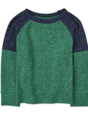 Baby And Toddler Boys Colorblock Lightweight Sweater Top