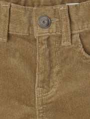 Pantalones de pana elásticos para niños