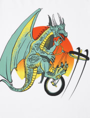 T-shirt graphique dragon pour garçons