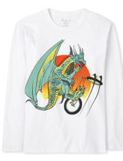T-shirt graphique dragon pour garçons