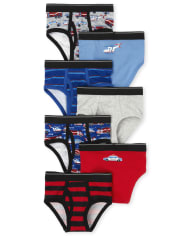 Toddler Boys Transportation Brief Underwear 7-Pack