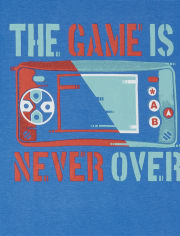 Camiseta con gráfico de videojuego para niños