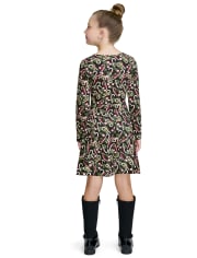Vestido Niña Estampado Skater