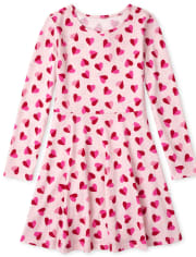 Girls Heart Everyday Dress