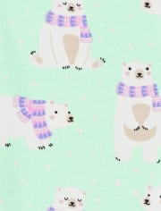 Toddler Girls Polar Bear Leggings 2-Pack
