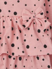 Toddler Girls Bow 2-Piece Set