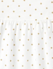Lot de 3 hauts à volants pour petites filles
