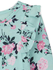 Lot de 3 hauts à volants pour petites filles