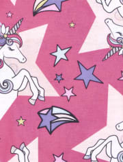 Girls Unicorn Star Pajamas