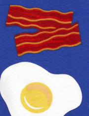 Baby And Toddler Boys Breakfast Snug Fit Cotton Pajamas