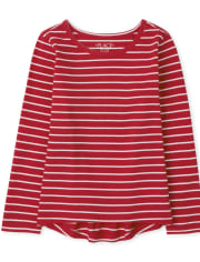 Girls Striped Tee Shirt