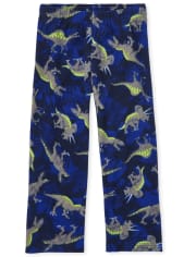 Pantalones de pijama de forro polar Dino para niños
