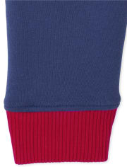 Baby And Toddler Boys Reversible Sherpa Zip Up Hoodie