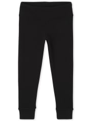 Leggings confortables taille haute pour fille