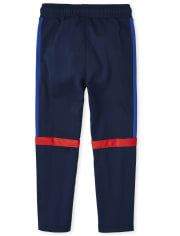 Boys Mesh Side Stripe Jogger Pants