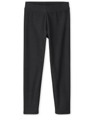 Legging douillet en faux denim pour fille