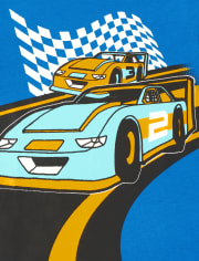 Toddler Boys Racecar Graphic Tee