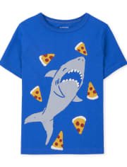 Baby And Toddler Boys Shark Graphic Tee