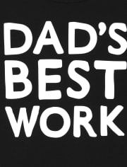 T-shirt graphique Best Work pour bébés et tout-petits garçons