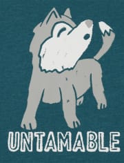 Baby And Toddler Boys Untamable Graphic Tee