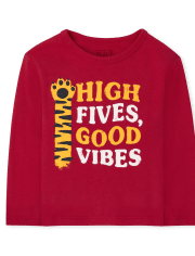 Baby And Toddler Boys Good Vibes Graphic Tee