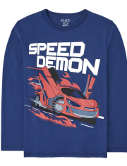Boys Speed Demon Graphic Tee