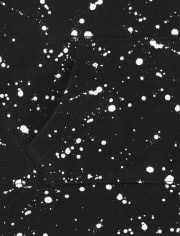 Boys Splatter Fleece Hoodie