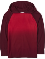 Boys Ombre Hooded Top
