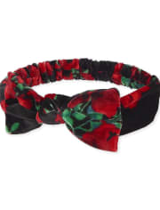 Baby Girls Floral Bow Headwrap