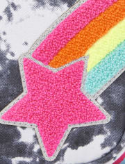 Girls Tie Dye Star Crossbody Bag