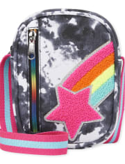 Girls Tie Dye Star Crossbody Bag