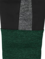 Sudadera con capucha y cremallera Colorblock Performance para niños