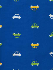 Baby And Toddler Boys Car Poplin Button Up Shirt