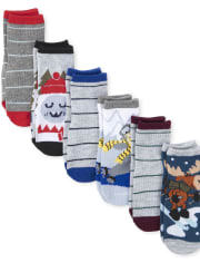 Paquete de 6 calcetines midi de invierno para niños pequeños