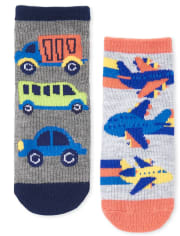 Toddler Boys Space Midi Socks 6-Pack