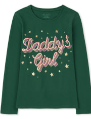 Girl's Daddy's Girl Graphic Tee