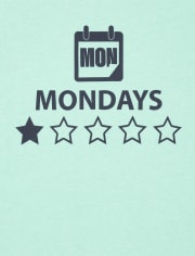 Boys Mondays Graphic Tee