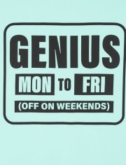 Boys Genius Graphic Tee