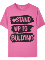 Unisex Kids Anti-Bullying Graphic Tee