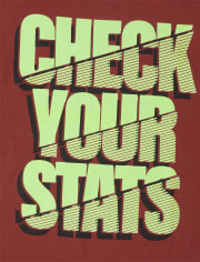 Boys Stats Graphic Tee